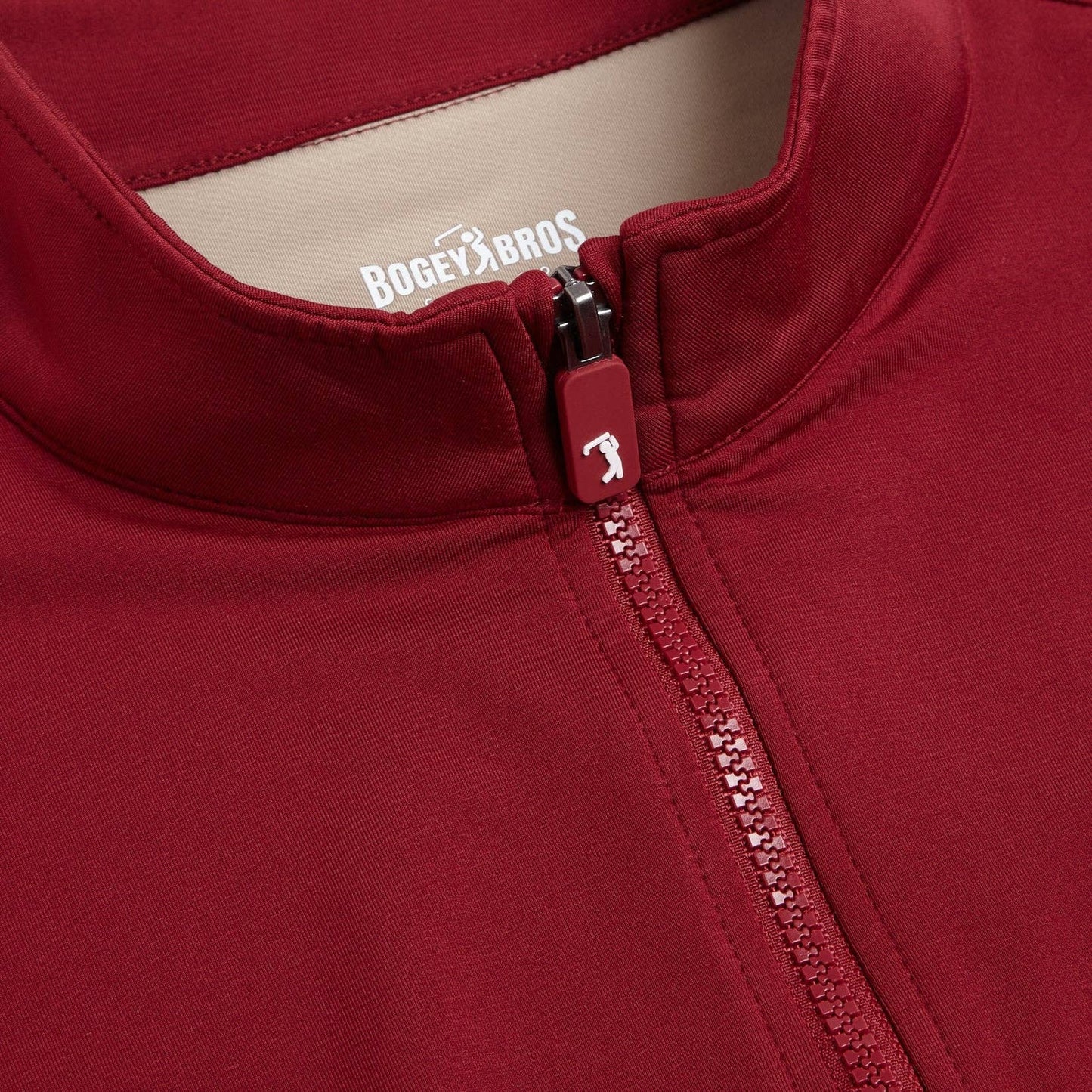 Solid Cardinal - Q-Zip