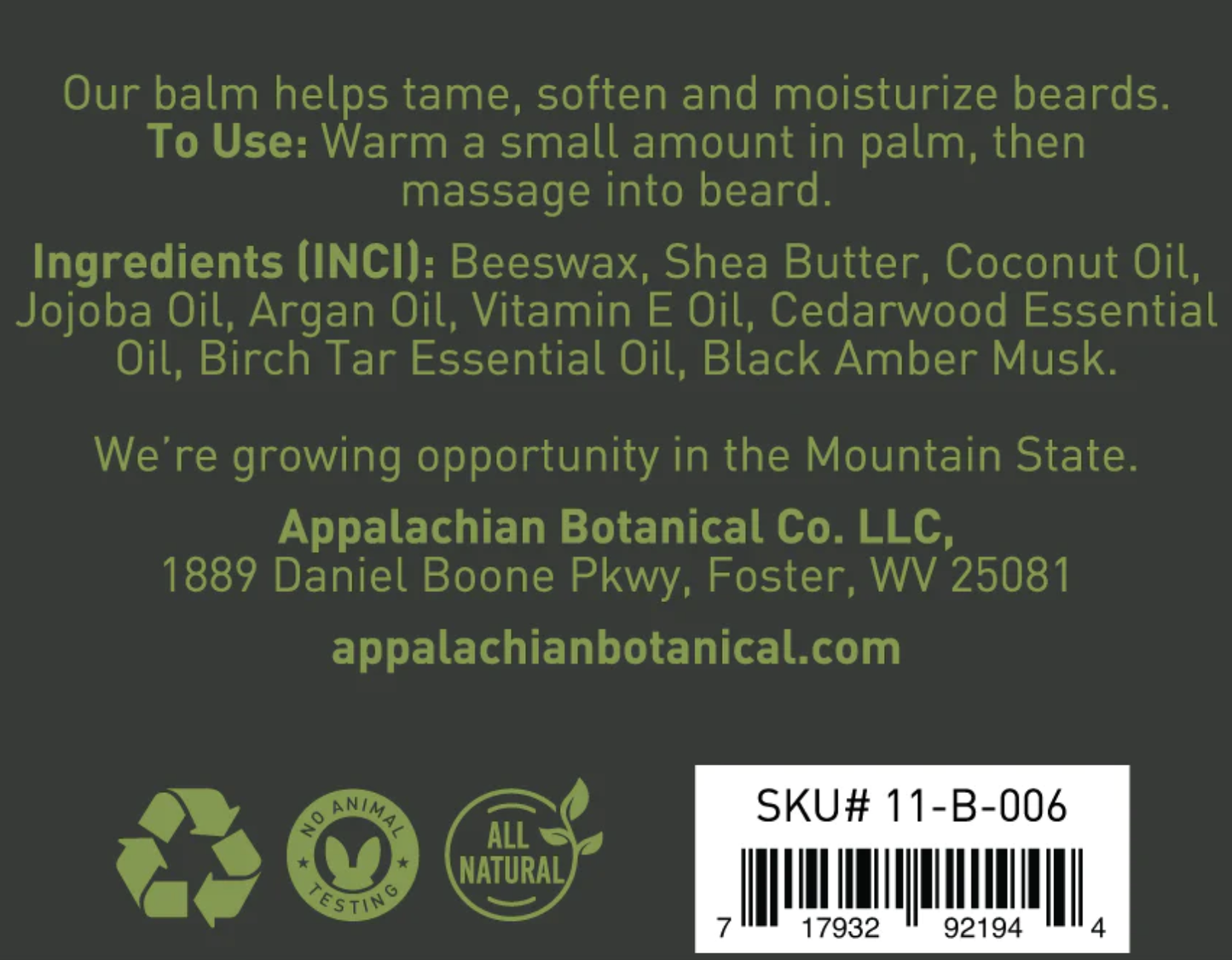 Beard Balm - Bestseller!