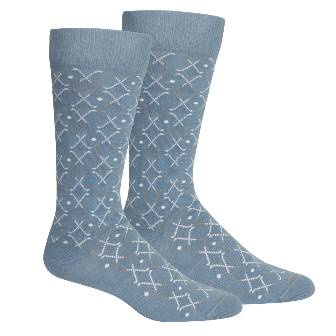 Lattice Club Crew Socks