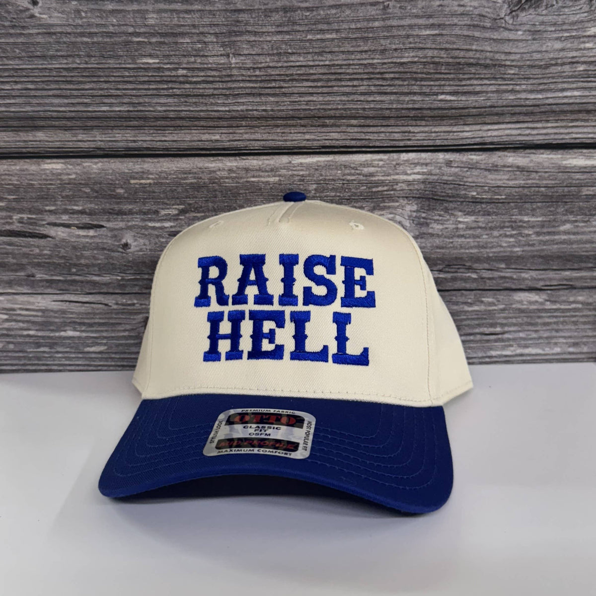 Raise Hell Embroidered Otto Hat – 208Tees