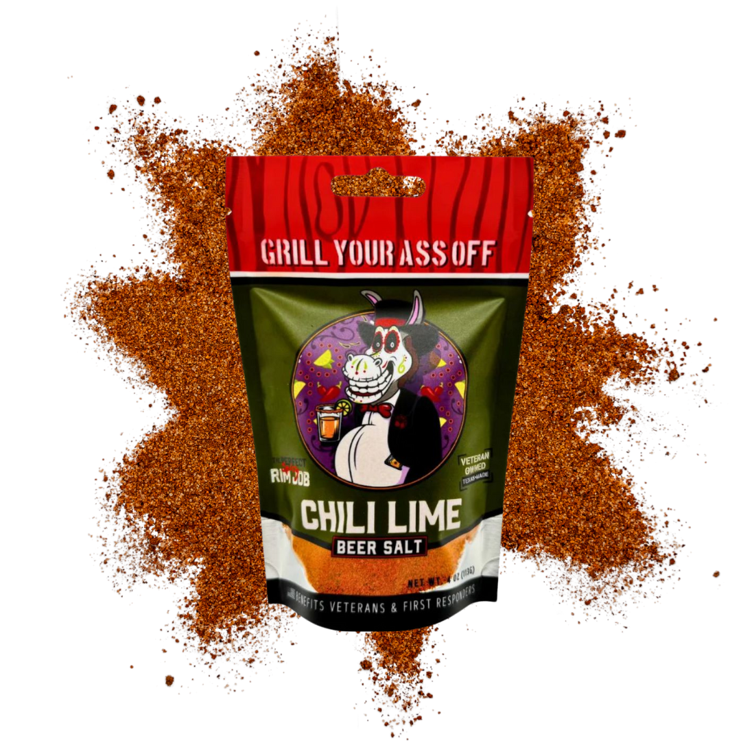 Chili Lime Beer Salt - Drink, Glass, Spicy, Domestic, Import