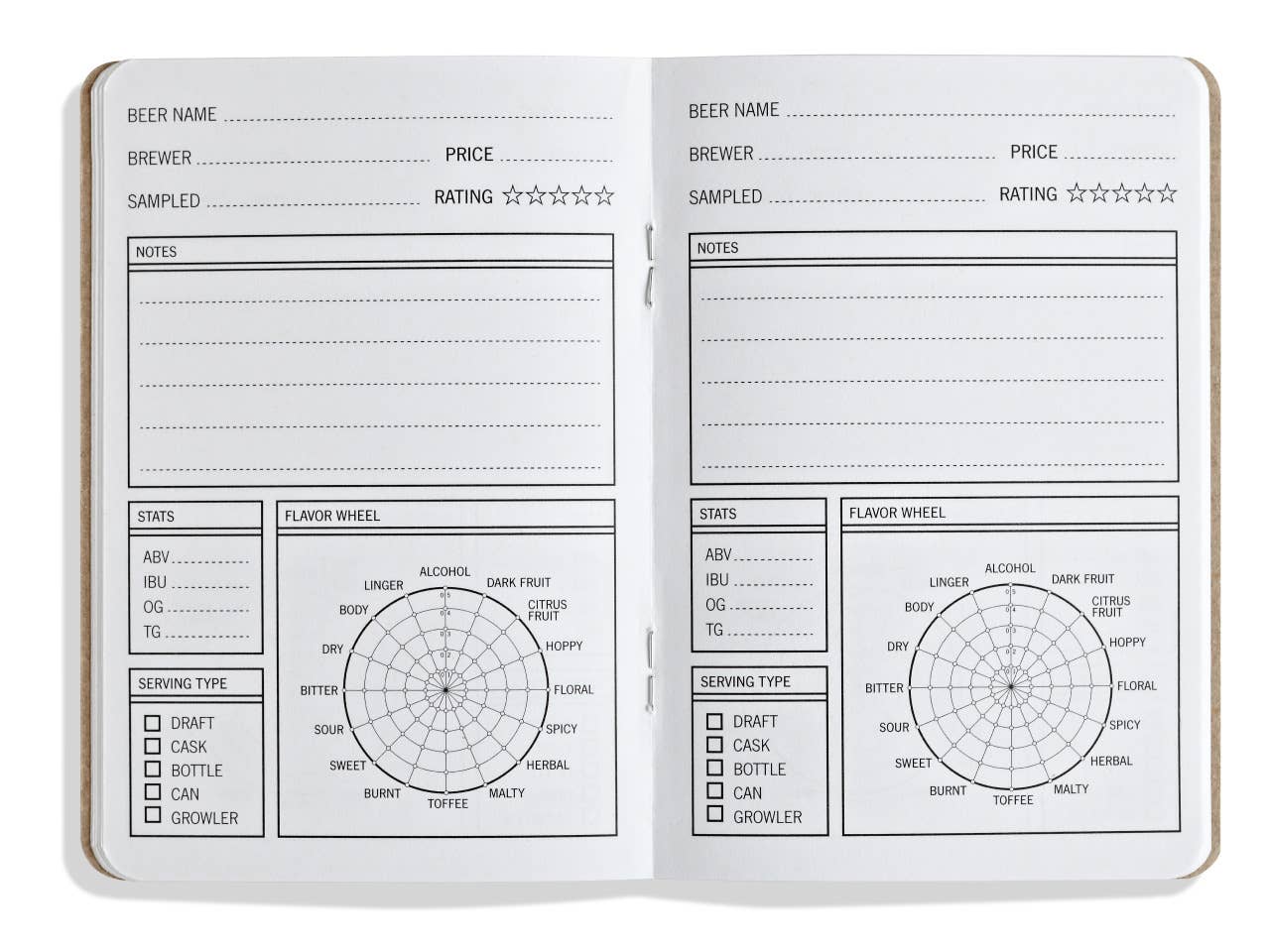 Beer Journals | Fall Gifts | Books