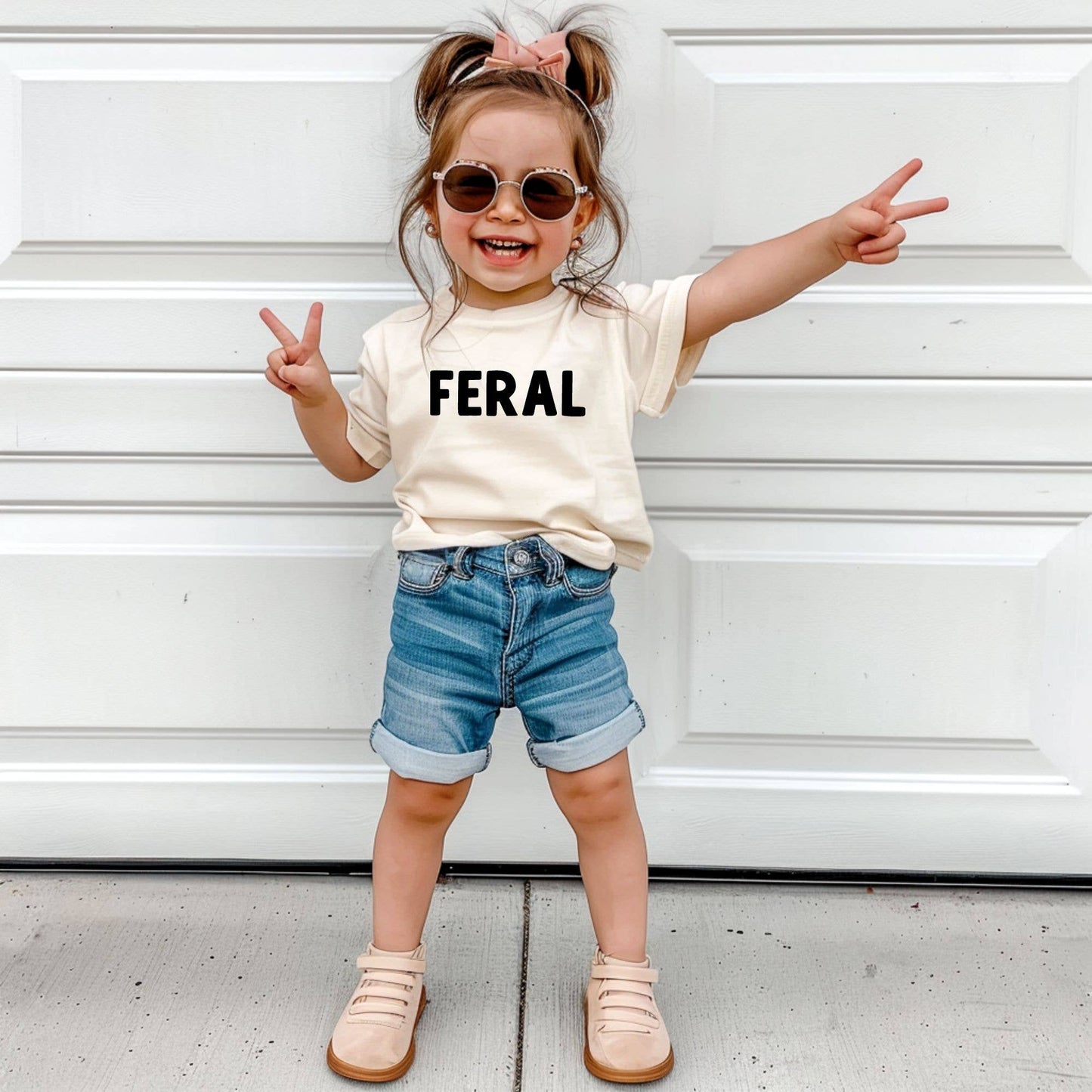 Nearly Feral Toddler Tee
