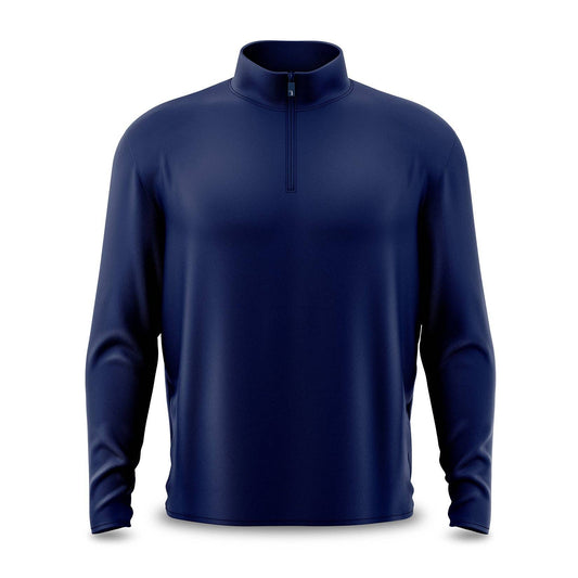 Solid Navy - Q-Zip