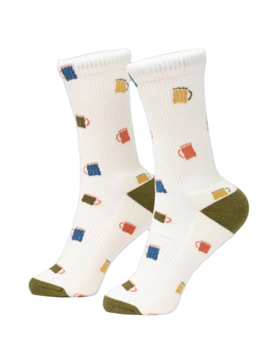 Camp Cup Pattern Sock