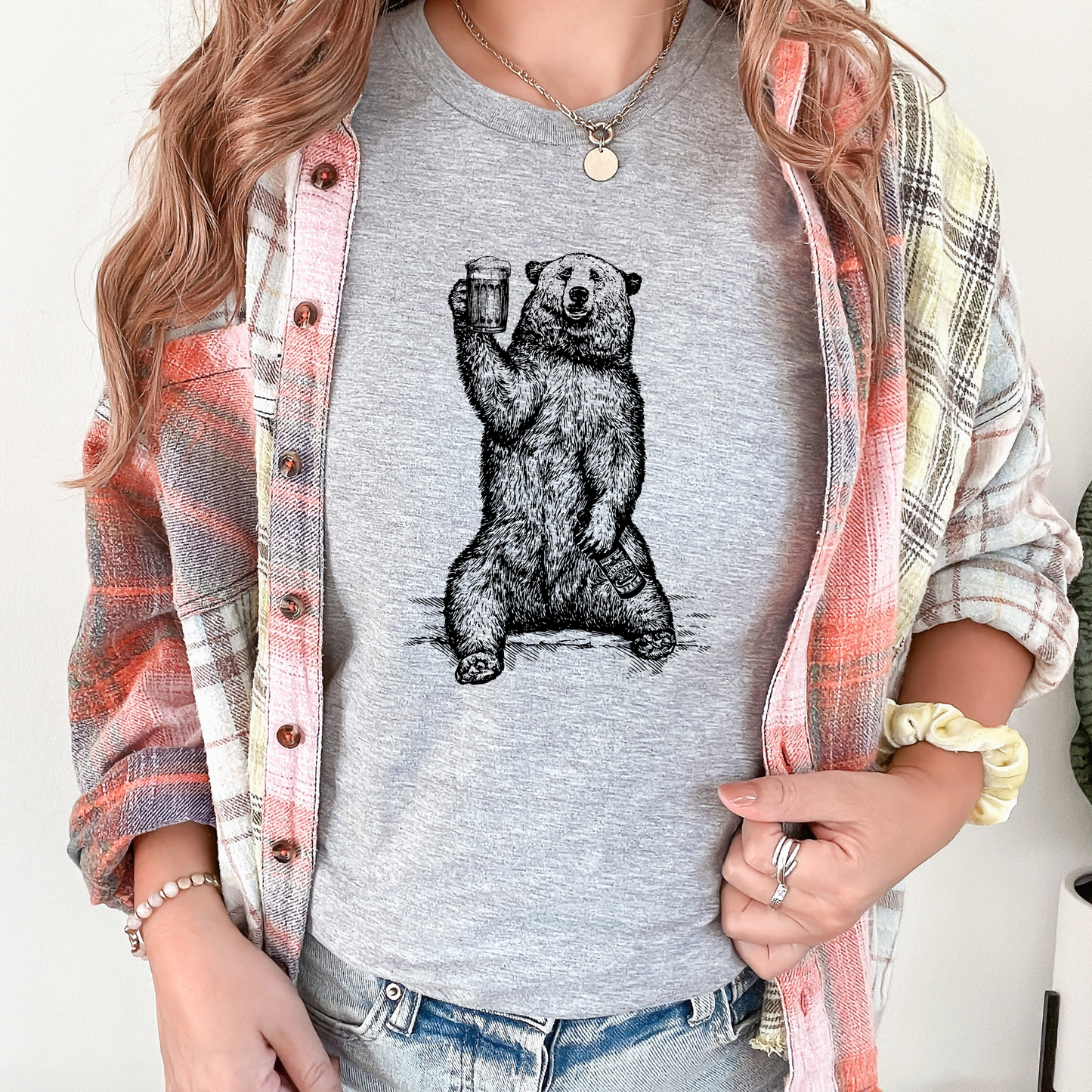 Beer Loving Bear T-Shirt