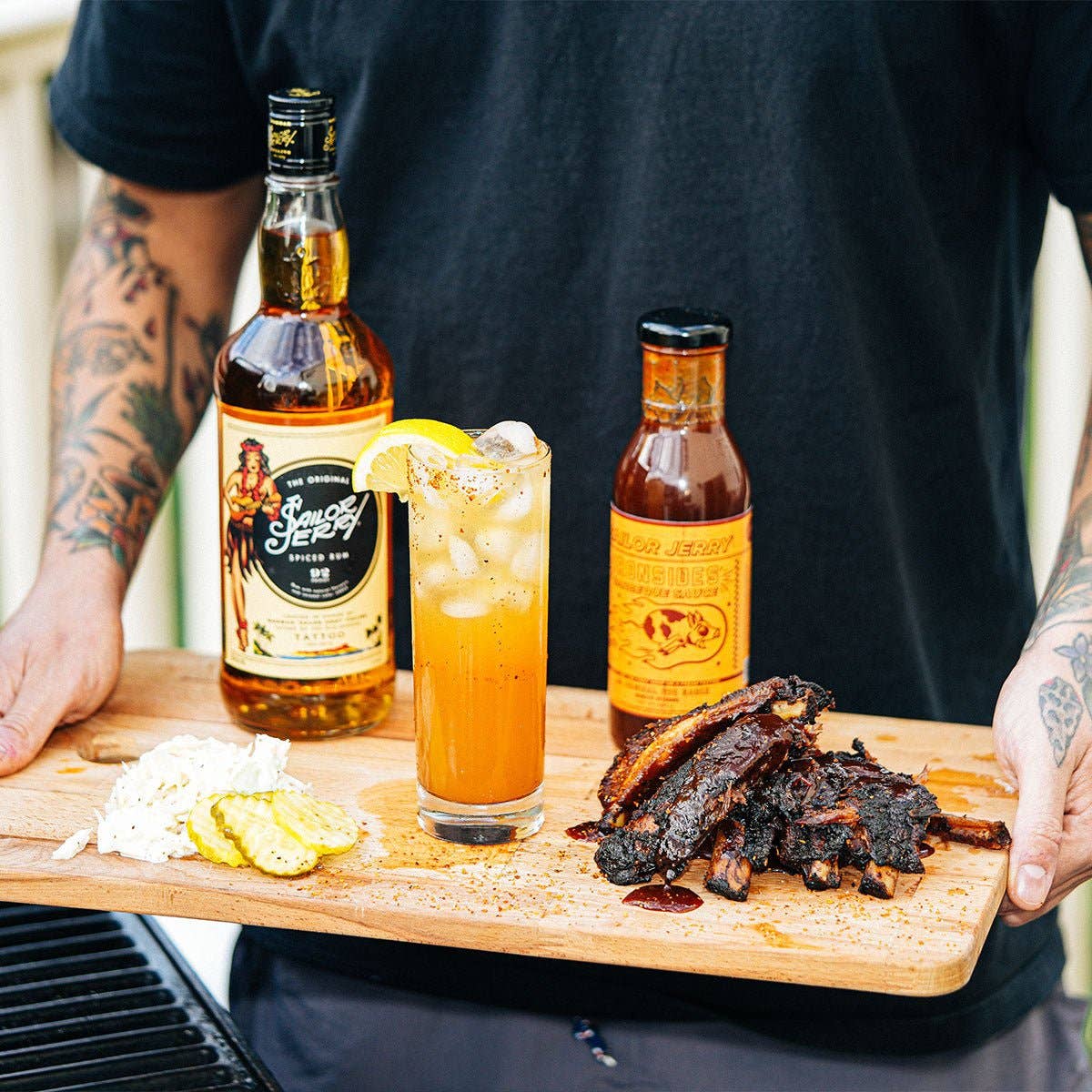 Sailor Jerry® Ironsides BBQ Sauce - Veteran, Grilling, Rum