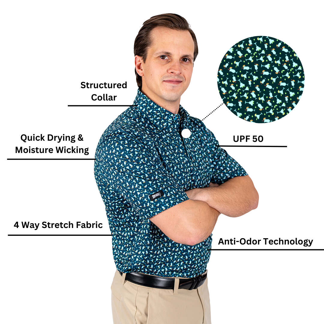 Cocktail Hour Men's Polo