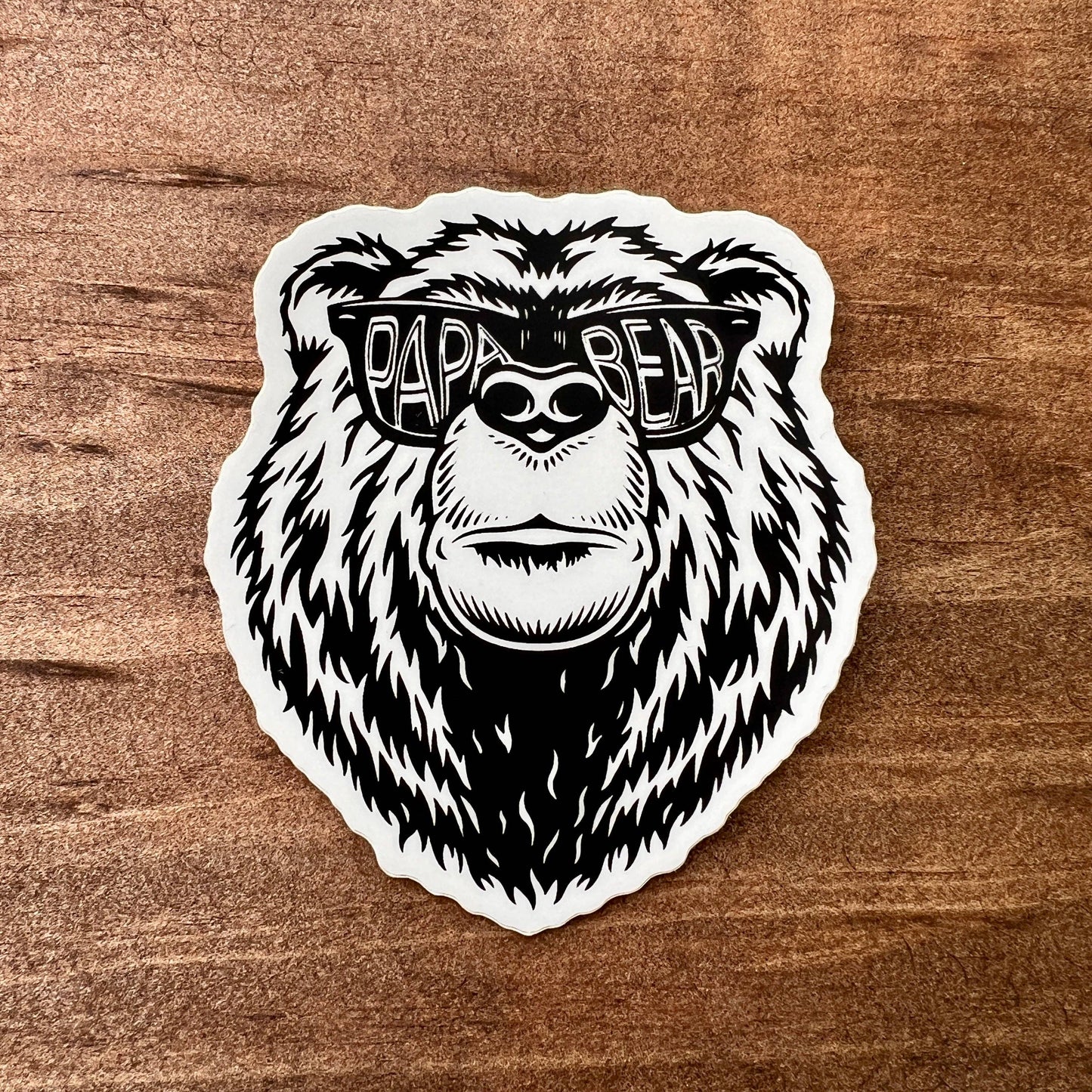 Papa Bear Sticker, Sticker Father's Day Gift, Dad Sticker 025