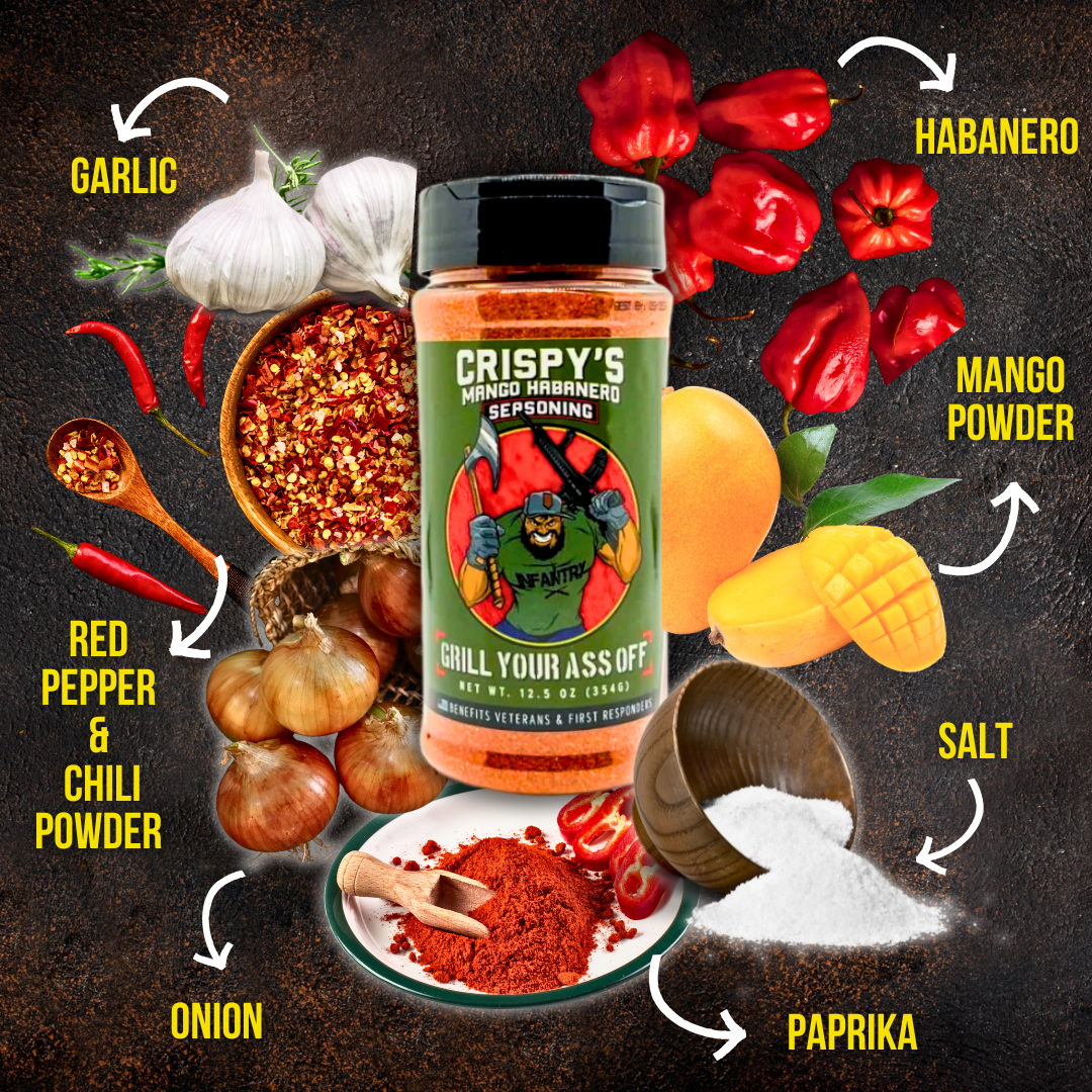 Crispy's Mango Habanero Seasoning™ – A Bold Fusion of Sweet