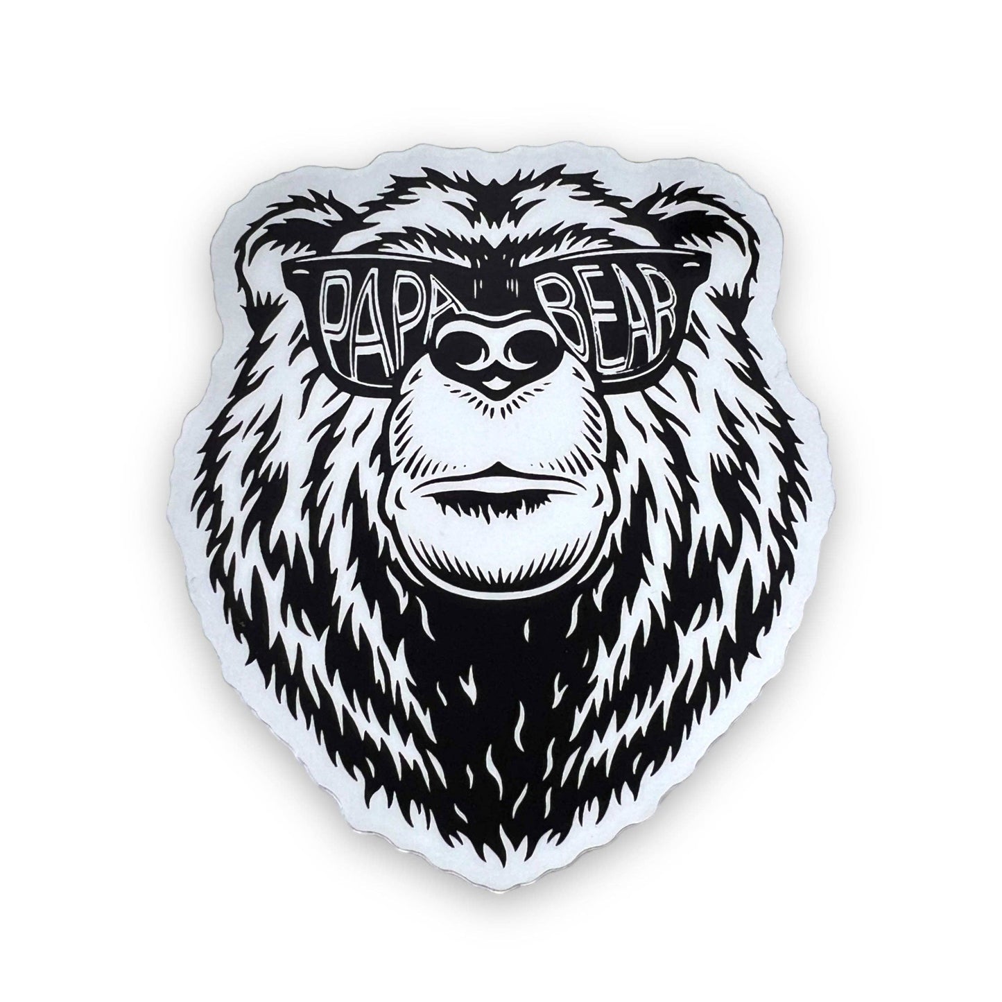 Papa Bear Sticker, Sticker Father's Day Gift, Dad Sticker 025