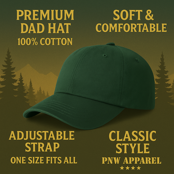 PNW Arrows Hat w/ Leather Patch