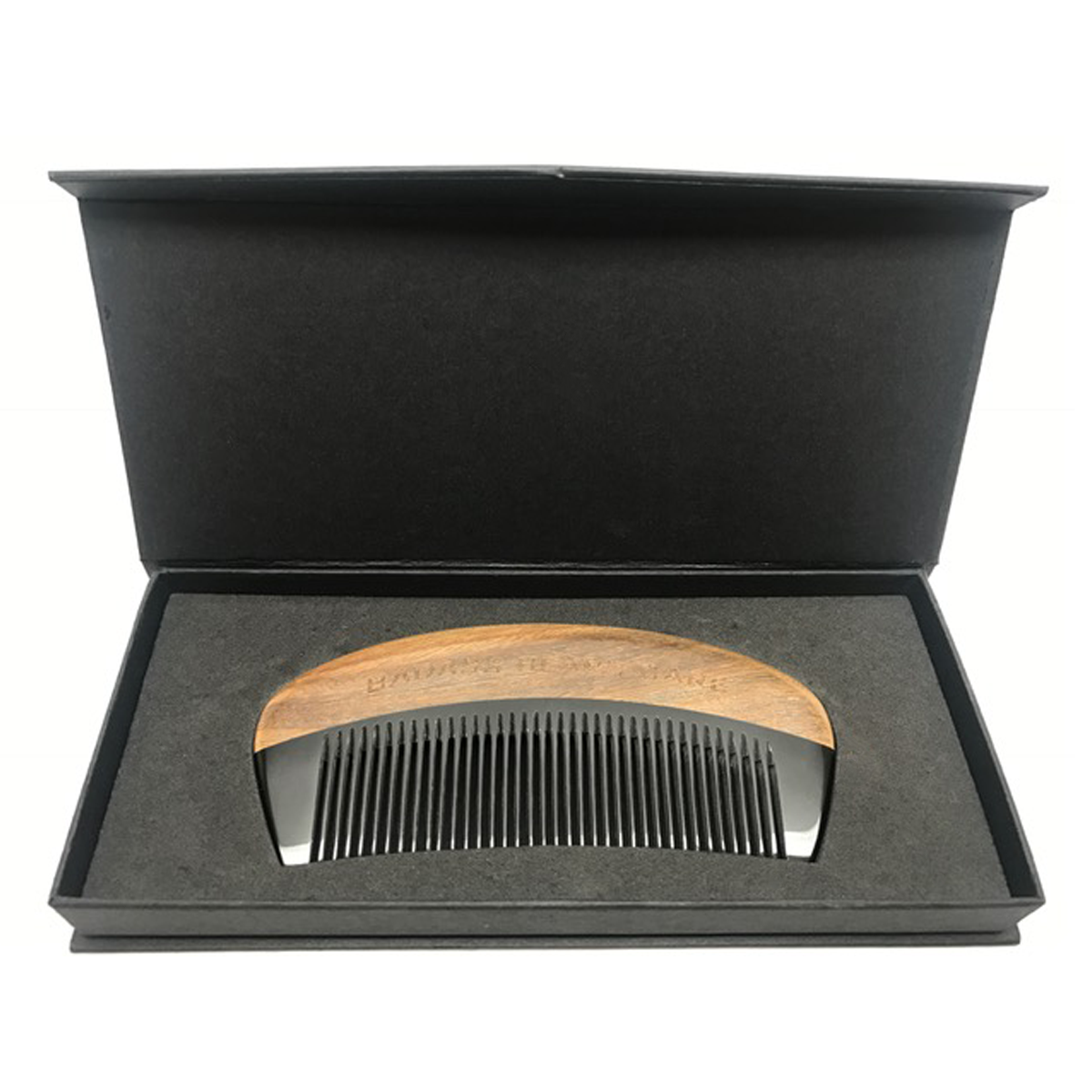 Black Series - Fine Tooth Ox Horn Comb