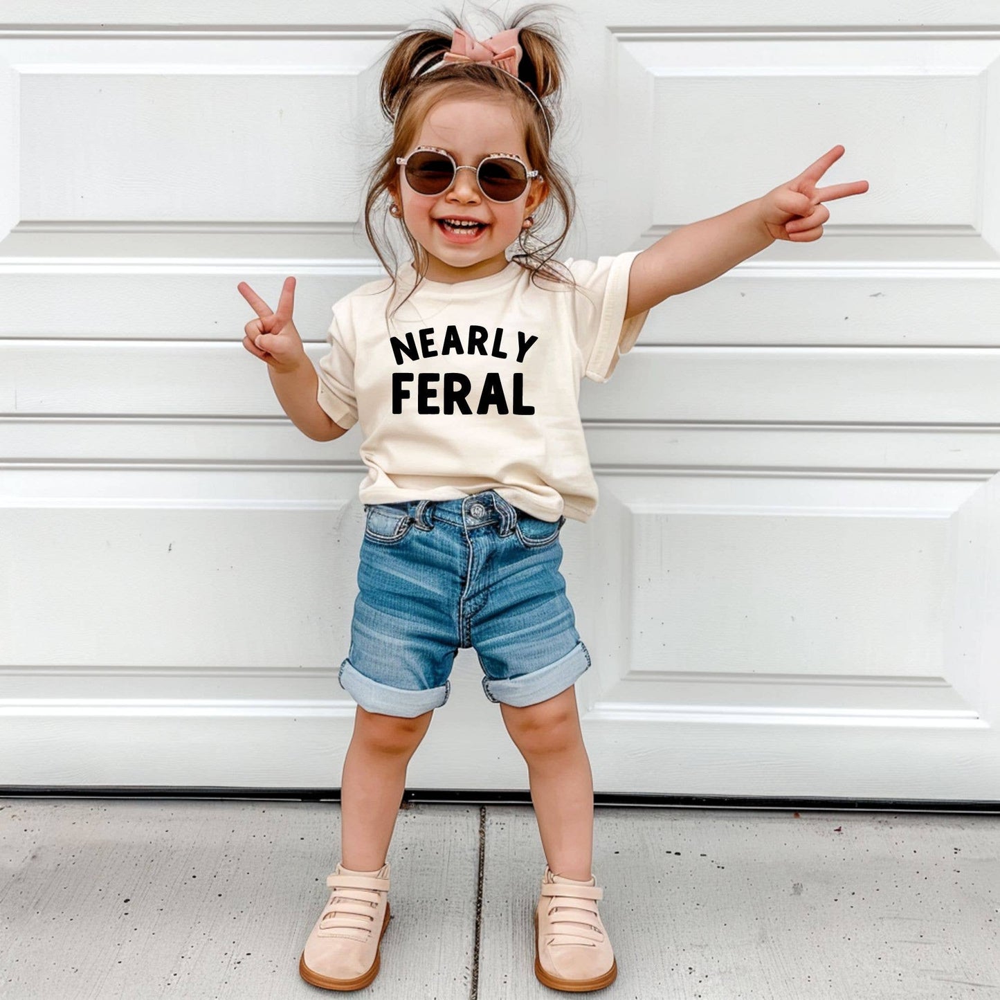 Nearly Feral Toddler Tee