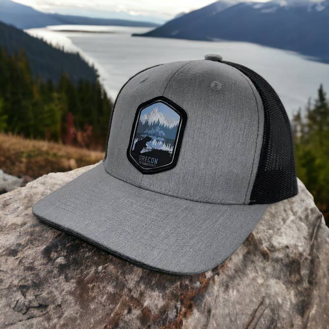 Oregon Trucker Hat with Patch
