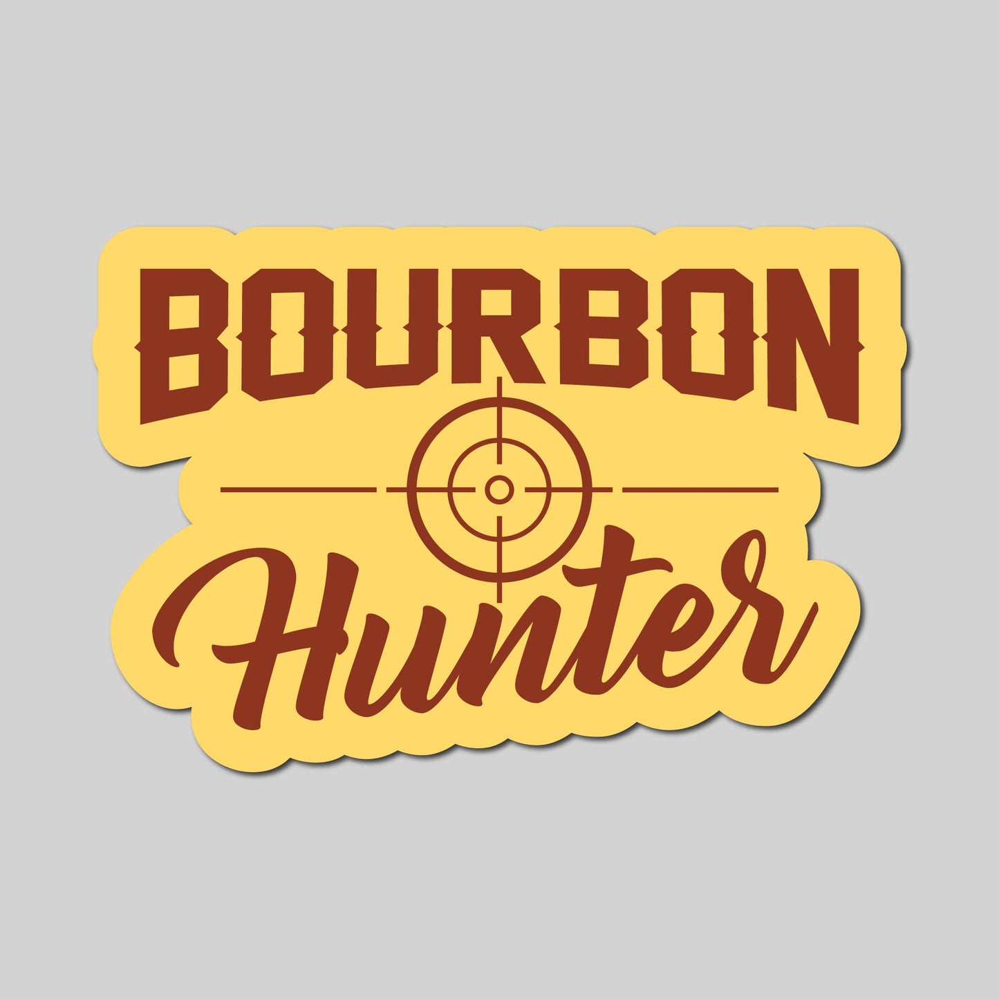 Bourbon Hunter Sticker