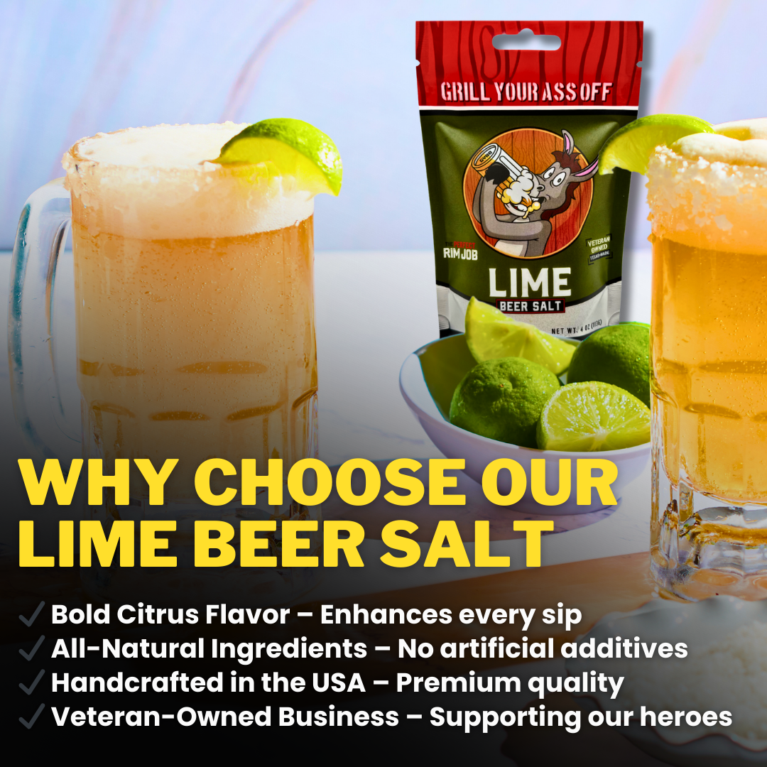 Lime Beer Salt - Drink, Cocktail Mixer, Domestic, Import