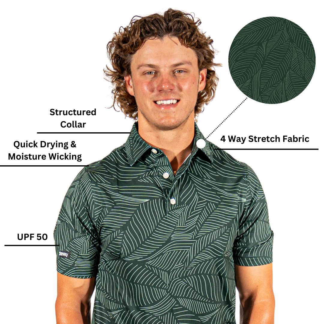 Bermuda Leaf Men's Polo