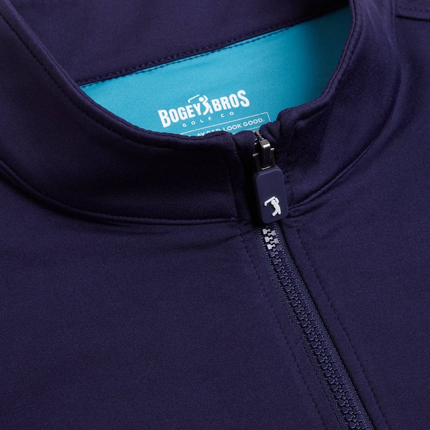 Solid Navy - Q-Zip
