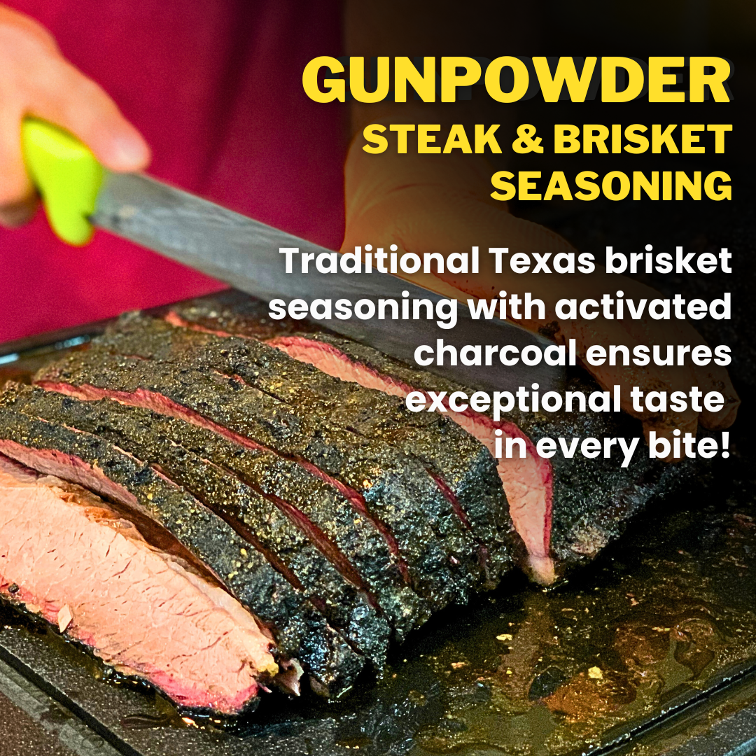 Gunpowder Steak & Brisket Seasoning™ - Beef, Grilling, Spice