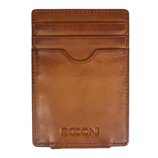 Boconi Magnetic Money Clip Card Case Wallet