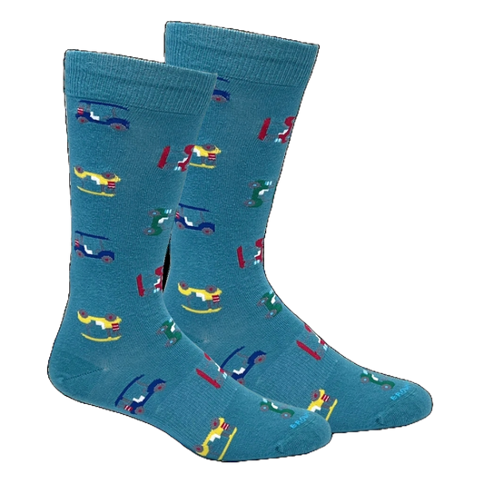 Golf Buggies Crew Socks